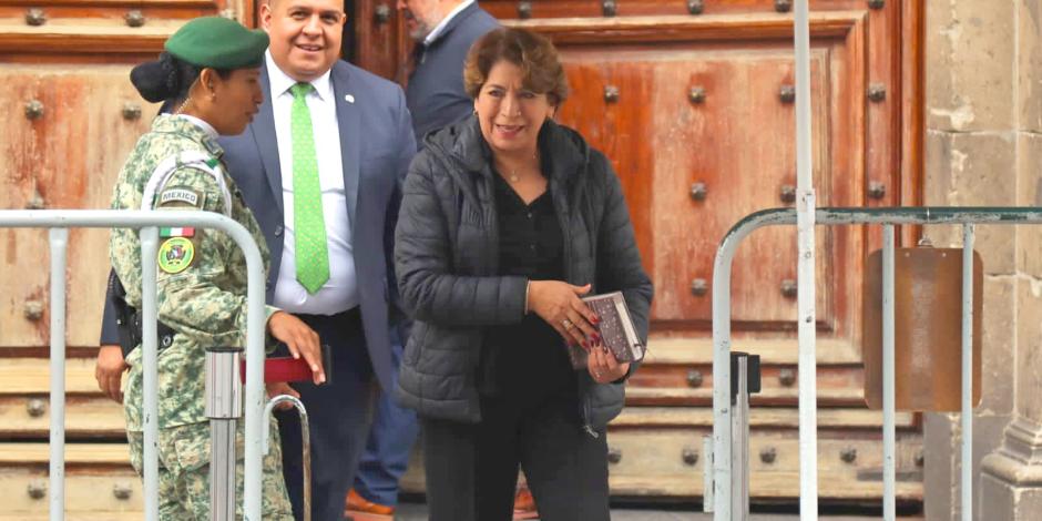 Delfina Gómez, quien gobernará el Estado de México.