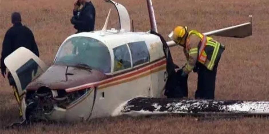 Ninguno de los tripulantes del avión desplomado en Canadá sobrevivió.