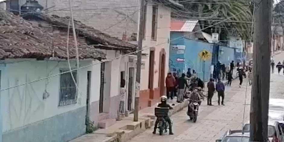 Miembros de “Los Motonetos” causan disturbios en San Cristóbal de las Casas