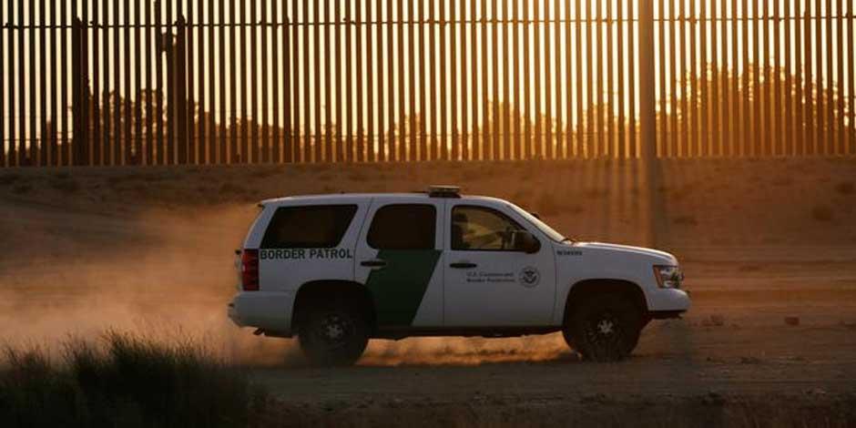 Una unidad de la Border Patrol en la imagen ilustrativa