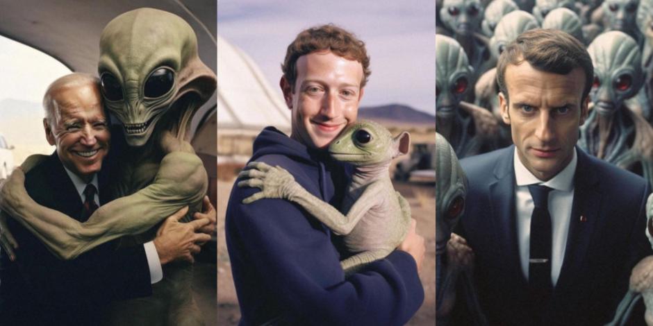 Los líderes del mundo (incluido Mark Zuckerberg), fueron 'captados' en estas imágenes.