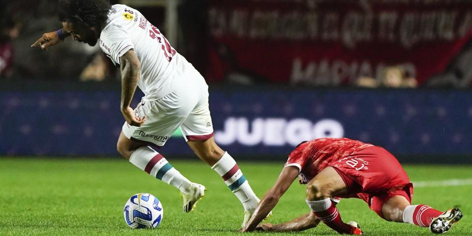 Marcelo fue expulsado en la Copa Libertadores por una lesión en donde le rompió la pierna a un rival.