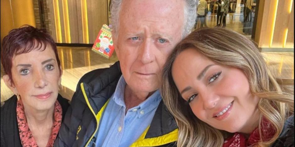 Papá de Andrea Legarreta se despide de su esposa con emotiva FOTO: 'por siempre unidos'