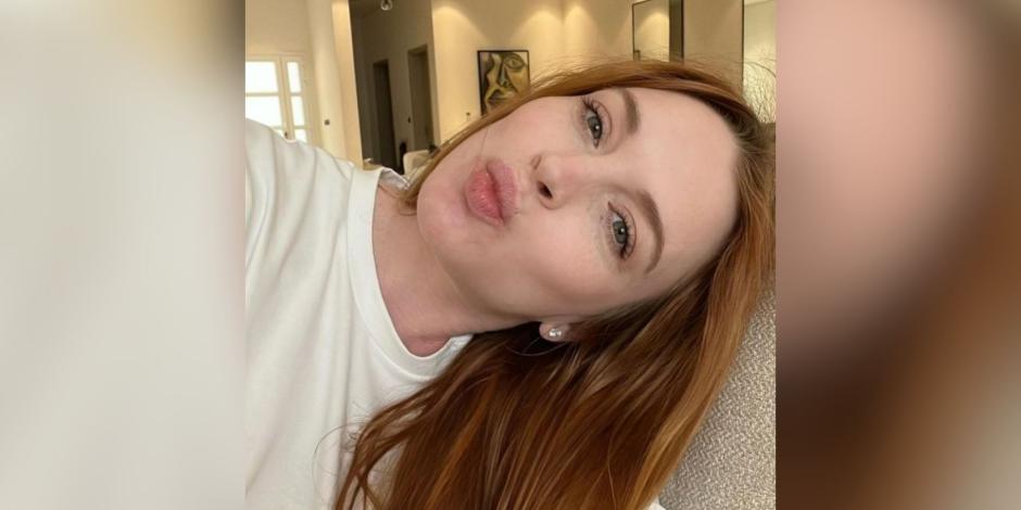 Lindsay Lohan reaparece en redes sociales tras convertirse en madre.