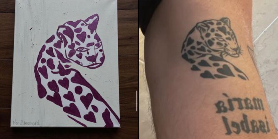 Los tatuajes se comenzaron a viralizar en Twitter.