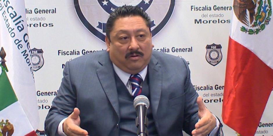 Uriel Carmona, fiscal de Morelos.