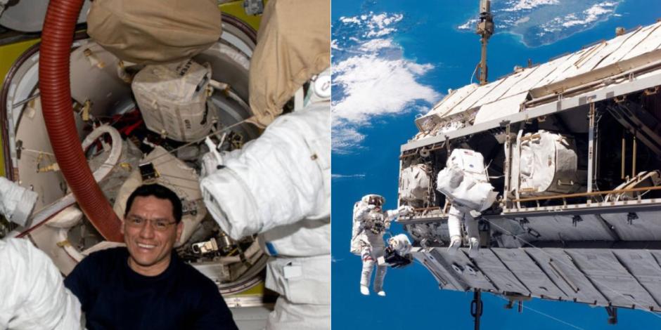 Astronauta Frank Rubio lleva varios meses ene el espacio.