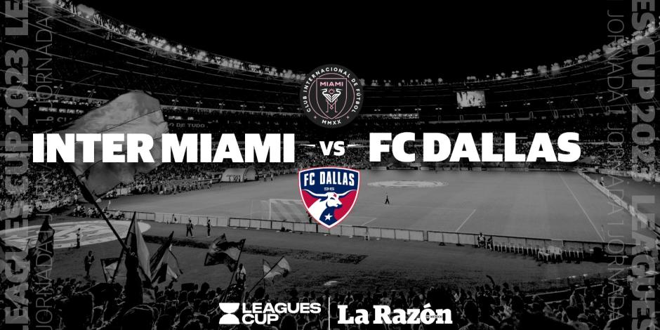 FC Dallas es el rival del Inter Miami en los octavos de final de la Leagues Cup