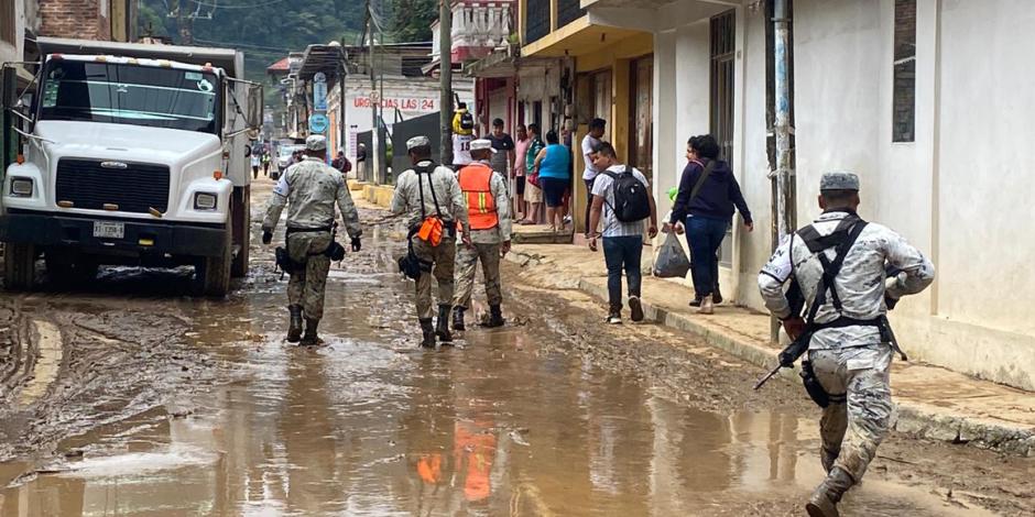 Lluvias en Veracruz han dejado afectaciones a mil casas.
