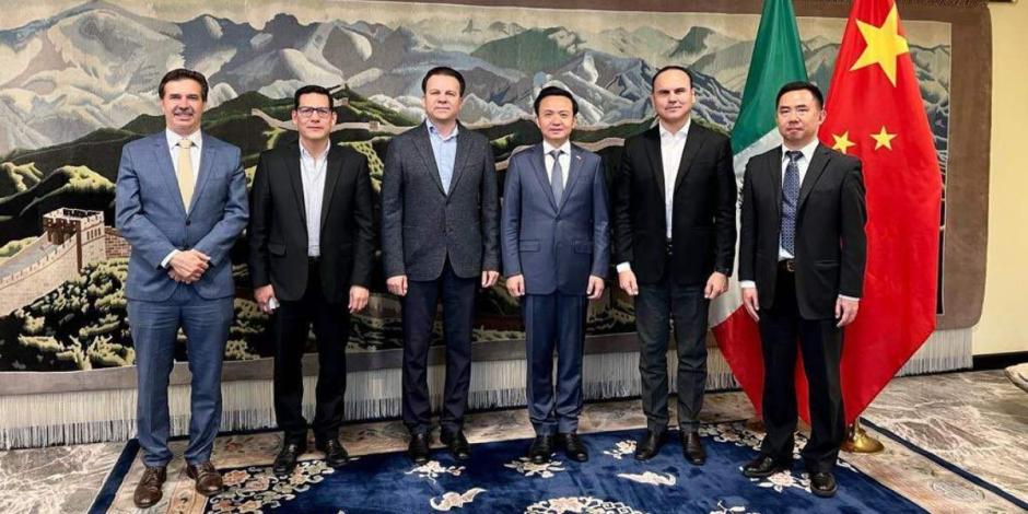 Esteban Villegas anuncia gira a China para atraer nuevas inversiones a Durango.