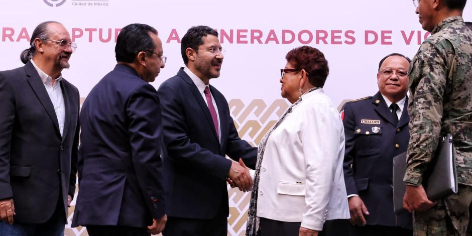 El Jefe de Gobierno de la Ciudad de México, Martí Batres Guadarrama, presentó el Programa de Recompensas para Capturar Generadores de Violencia.