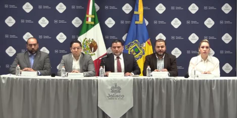 Fiscalía de Jalisco informó los avances en la investigación sobre los cinco jóvenes desaparecidos en Lagos de Moreno.