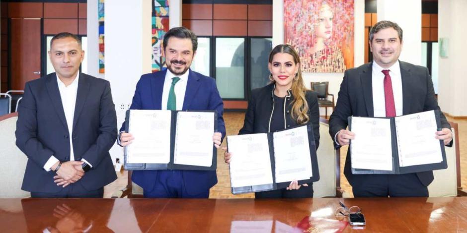 Evelyn Salgado firma convenio para consolidar modelo IMSS Bienestar en Guerrero.