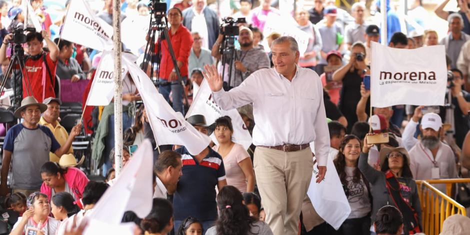 El exsecretario, ayer, en Querétaro.