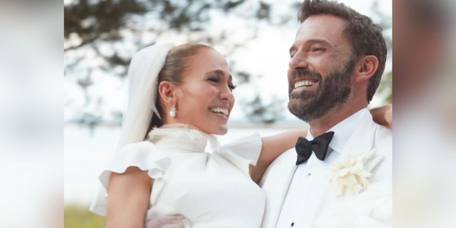 Jennifer López y Ben Affleck celebran su primer aniversario de bodas.