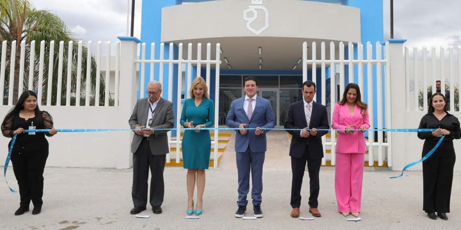 Samuel García inaugura Centro de Atención Integral en Salud Mental y Adiciones Zona Norte.