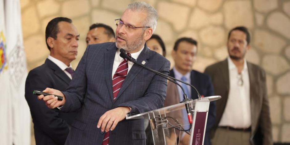 Alfredo Ramírez Bedolla, gobernador de Michoacán, señaló que  “estamos combatiendo la impunidad que por años existió".