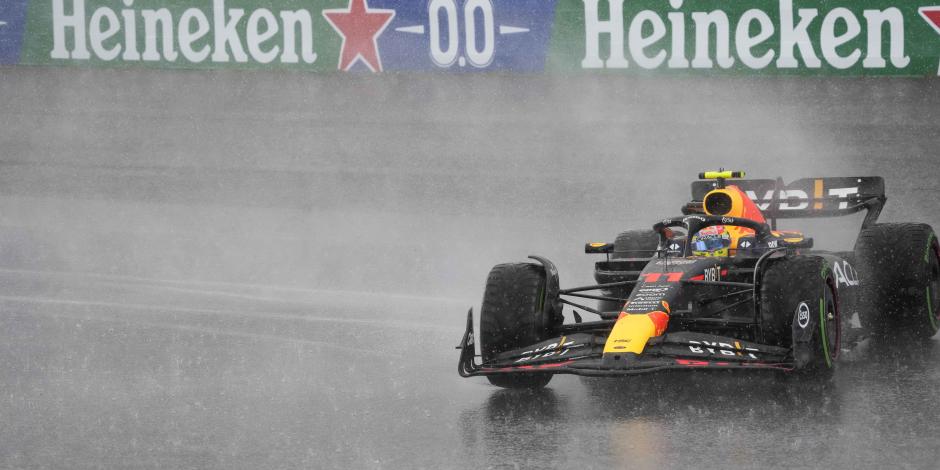 Checo Pérez en el Gran Premio de Países Bajos de Fórmula 1