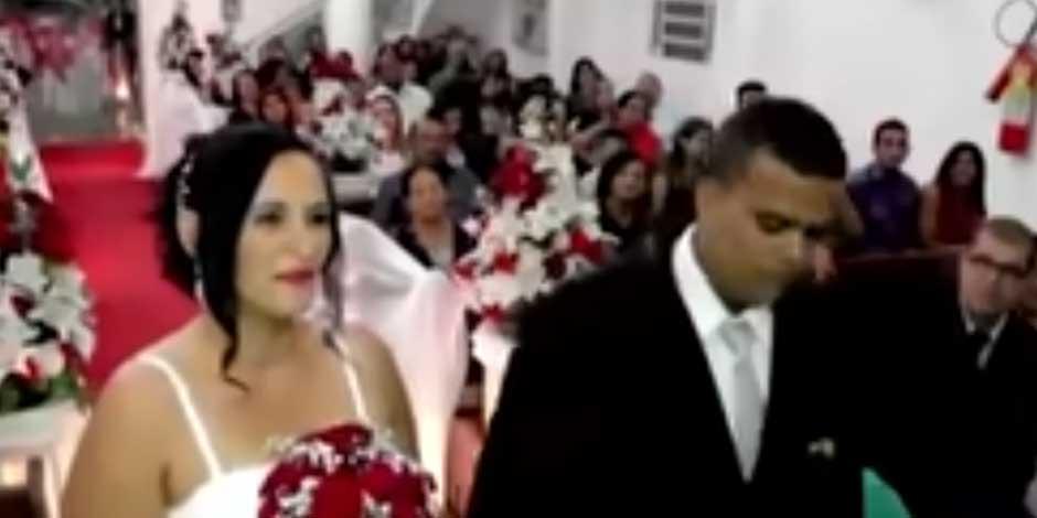 Novio deja a la novia en el altar justo antes del “sí, acepto”