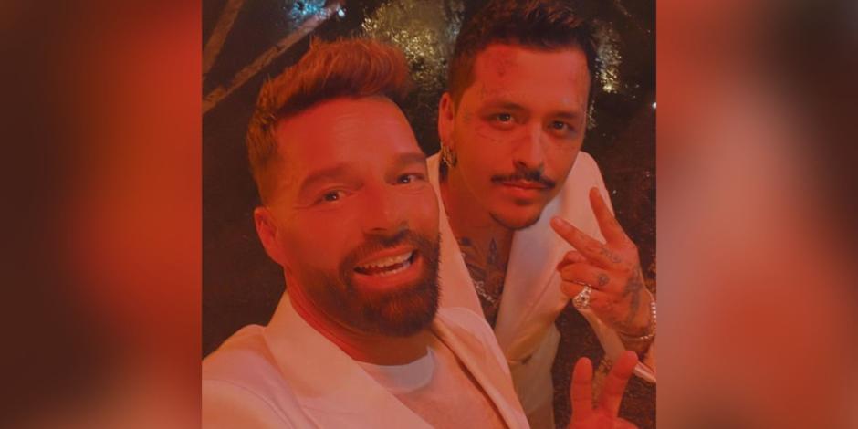 Ricky Martin anuncia nueva colaboración con Christian Nodal.