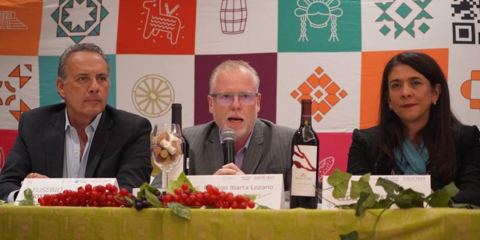 Presentación del Festival del Vino Queretano 2023. 