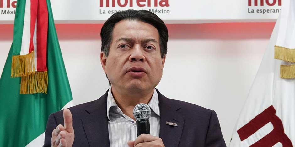 Mario Delgado, dirigente nacional de Morena