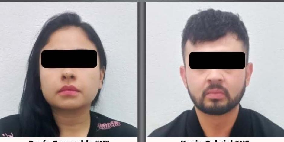 Los presuntos responsables, en imagen difundida por la Fiscalía General de Justicia del Estado de México, ayer.