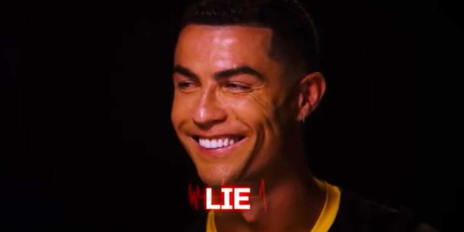 Cristiano Ronaldo se sometió a un detector de mentiras