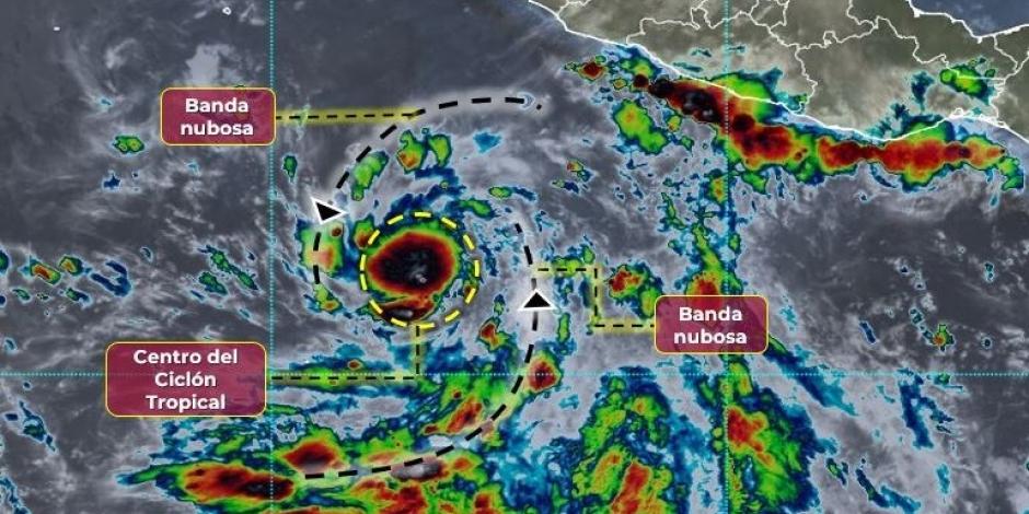 Se forma Tormenta tropical Jova; su paso no afectará las costas mexicanas