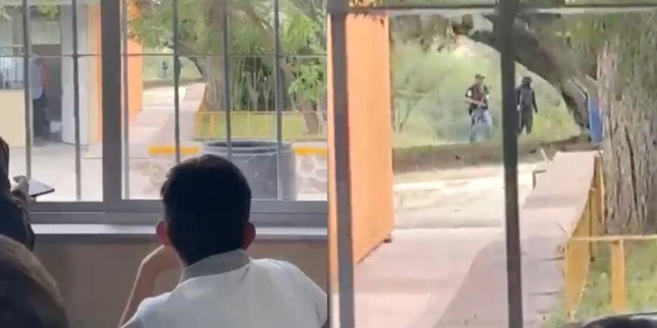Tras balacera en secundaria de Zacatecas suspenden clases.