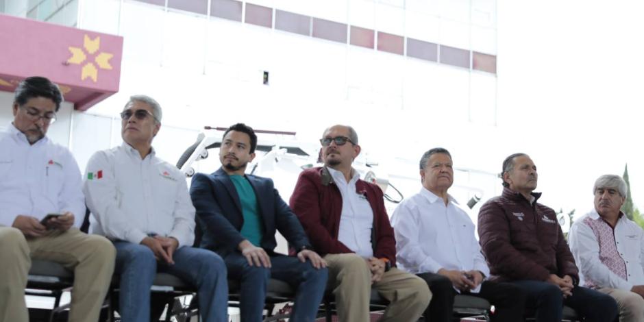 Julio Menchaca el lunes pasado rindió su Primer Informe de Gobierno en Hidalgo.