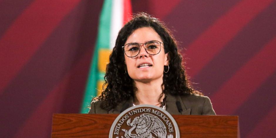 La secretaria de Gobernación, Luisa María Alcalde, asegura que el proceso interno de Morena fue un ejercicio democrático y transparente para 'romper con el dedazo y el autoritarismo'.