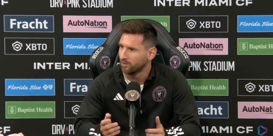 Lionel Messi se volvió viral porque contestó una respuesta en inglés en una conferencia de prensa con el Inter Miami
