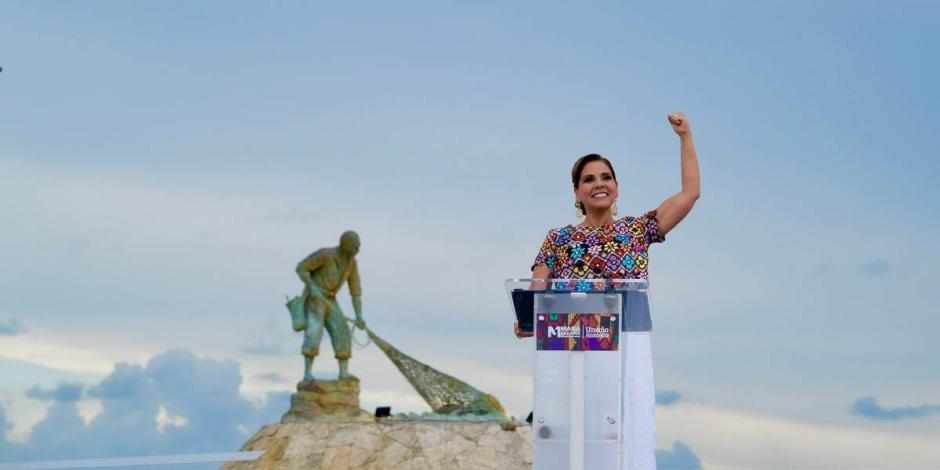 De la mano del pueblo logramos un año histórico en la transformación de Quintana Roo: Mara Lezama.