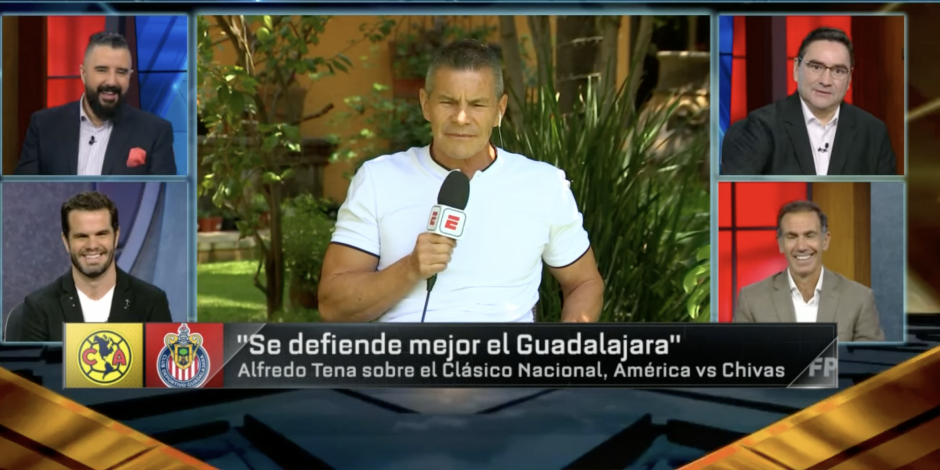 Alfredo Tena echó de cabeza a Paco Gabriel de Anda en el programa "Futbol Picante" de ESPN.