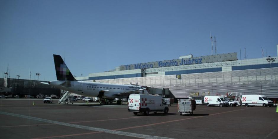 Terminal aérea en la Ciudad de México.