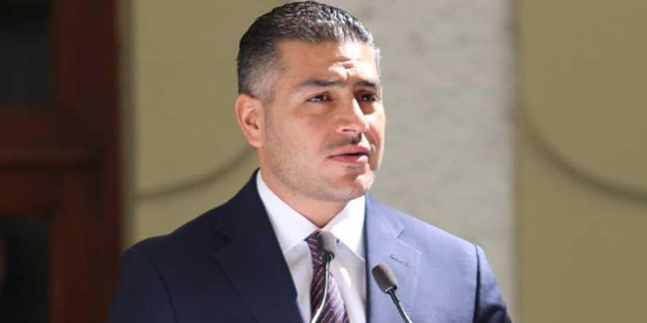 Omar García Harfuch, exsecretario de Seguridad Ciudadana de la CDMX