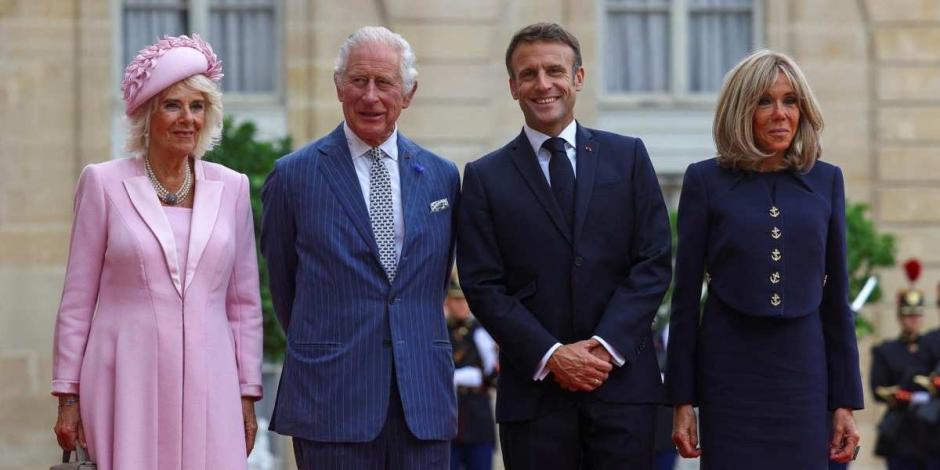 Rey Carlos III retoma 'amistad' con Francia tras el Brexit.