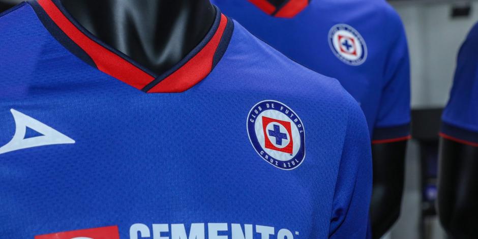 La playera del Cruz Azul para el Apertura 2023 de la Liga MX