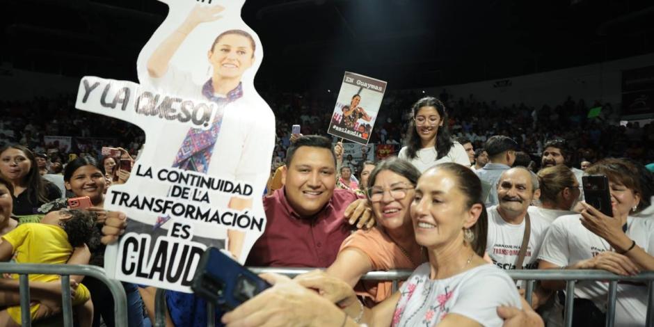 'Se trata de continuar con la Cuarta Transformación de la vida pública y construir sobre lo que ha hecho el Presidente López Obrador”, expuso Claudia Sheinbaum, coordinadora de Defensa de la Transformación