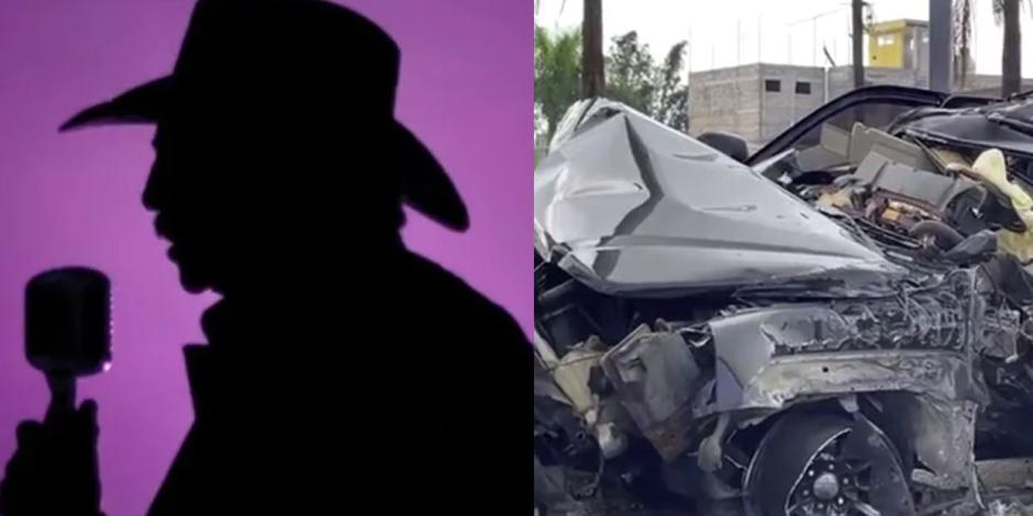 Cantante de regional mexicano muere en terrible accidente automovilístico