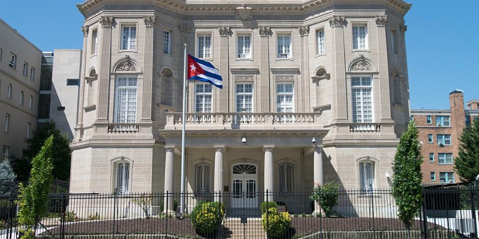 Embajada de Cuba en Washington, Estados Unidos.