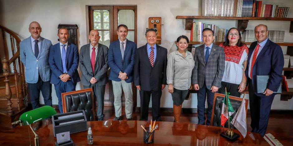 Hidalgo y embajada de España en México estrechan lazos en educación e inversión.