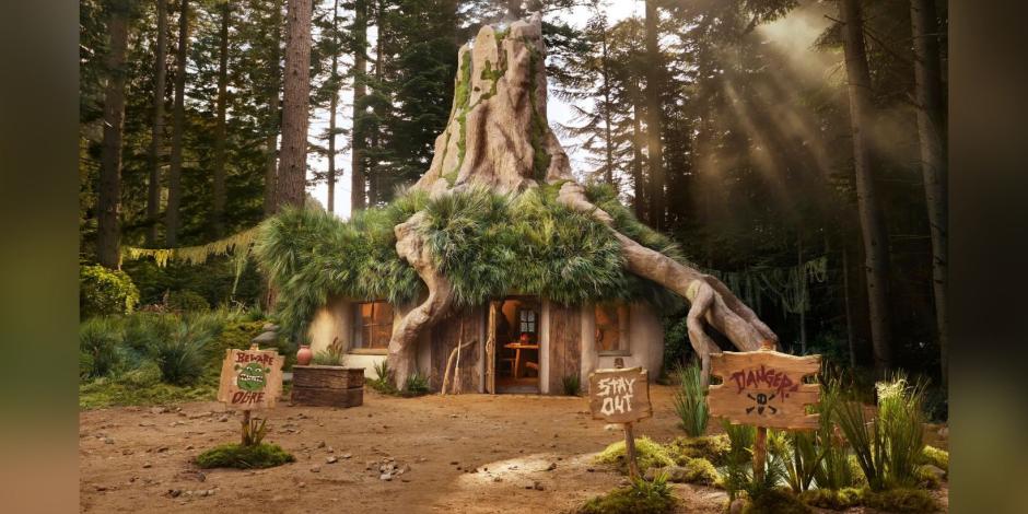 Airbnb pone en renta la famosa casa de Shrek.
