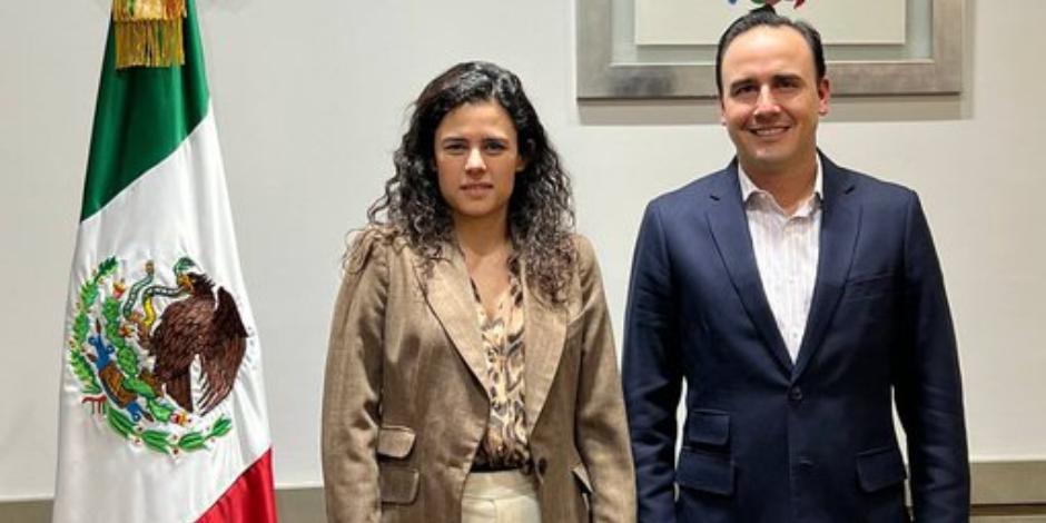 Manolo Jiménez se reúne con Luisa María Alcalde para abordar seguridad, salud y migración