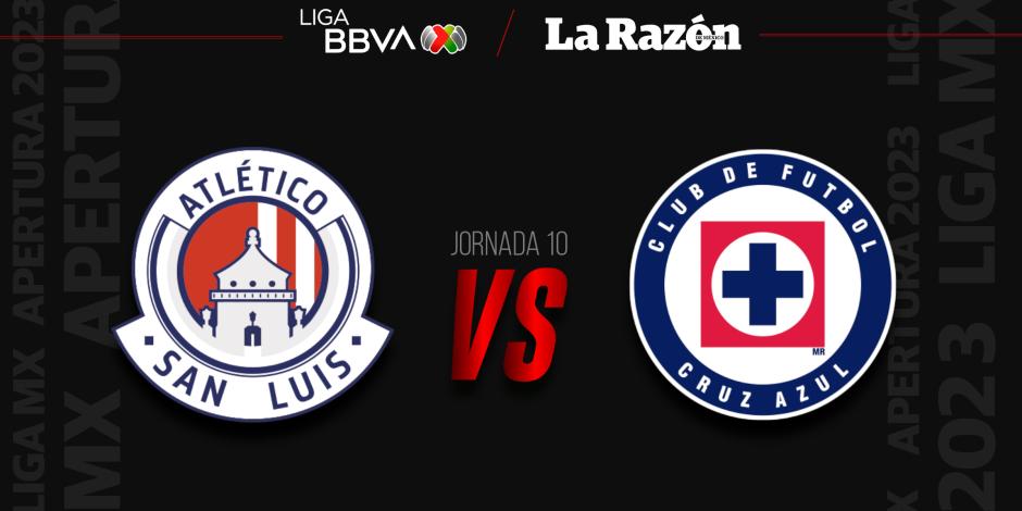 Atlético San Luis vs Cruz Azul | Jornada 10 Apertura 2023 Liga MX