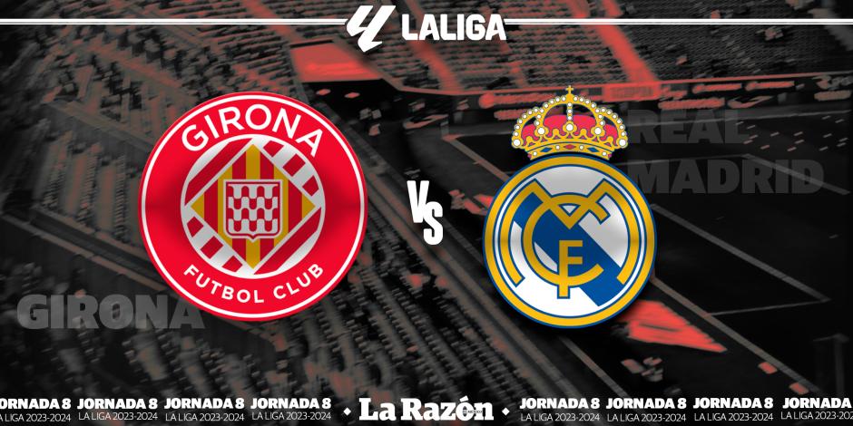 Girona, líder de LaLiga, enfrenta como local al Real Madrid este sábado.
