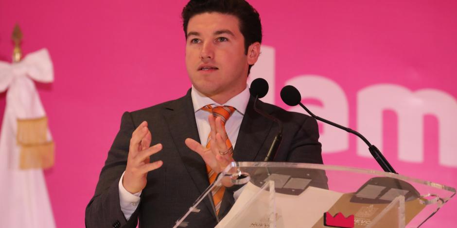 Samuel García, milita en el partido Movimiento Ciudadano.