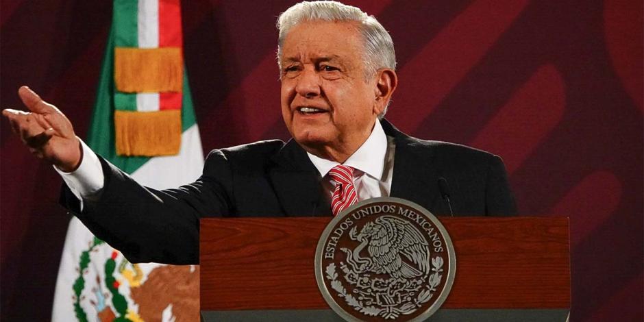 López Obrador, presidente de México, ofrece su conferencia de prensa este lunes 13 de noviembre del 2023, desde Sonora.