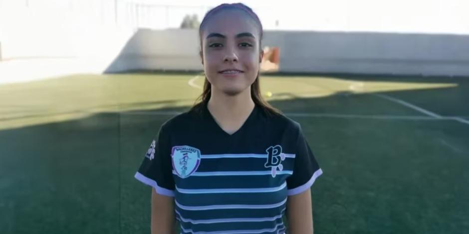 Siria Fernanda, quien era una futbolista y estudiante de 18 años fue asesina a disparos.